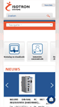 Mobile Screenshot of isotron.eu